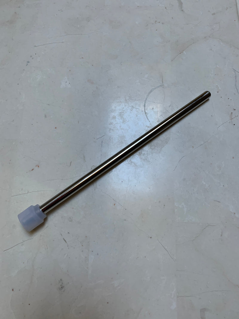 stainless steel straw assembly